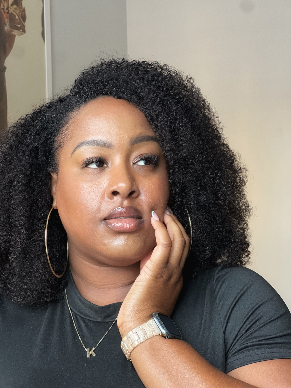 Kedra B. in a quiet, reflective portrait